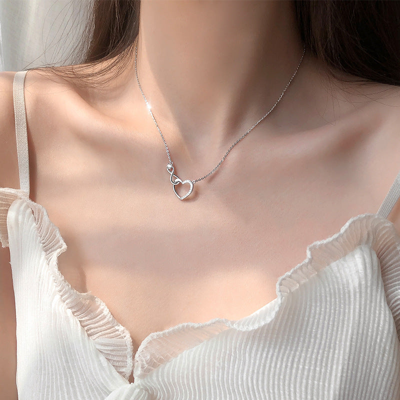 Women's Love Necklace Clavicle Chain