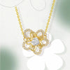 S925 Silver Necklace Sunflower Necklace