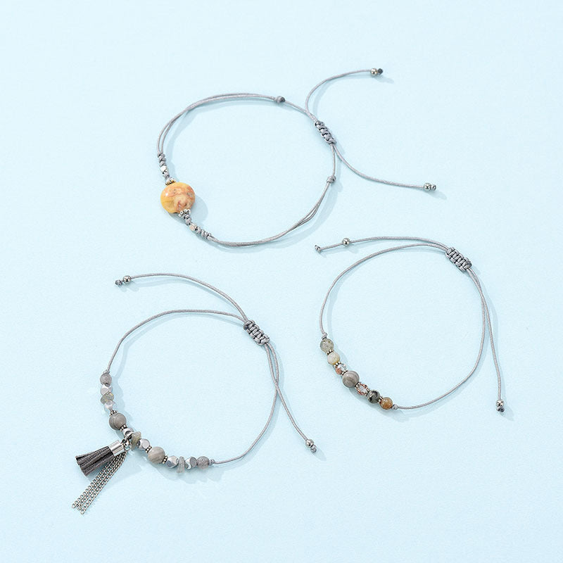 Personalized Solid Color Dual-use Short Bracelet