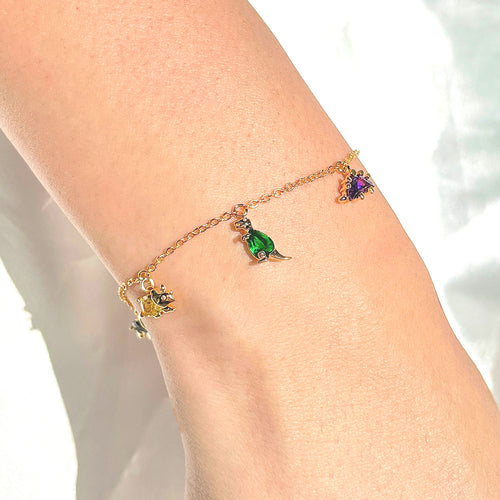 Dinosaur Bracelet Small Animal Color Zirconium Bracelet