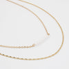 Pearl Necklace Alloy Retro Small Temperament Double Necklace