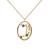 Necklace Ins Twelve Constellation Necklace Women's Exquisite Niche