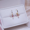 Silver Needle Stud Earrings Diamond Gold Earring Stud Earrings Cute