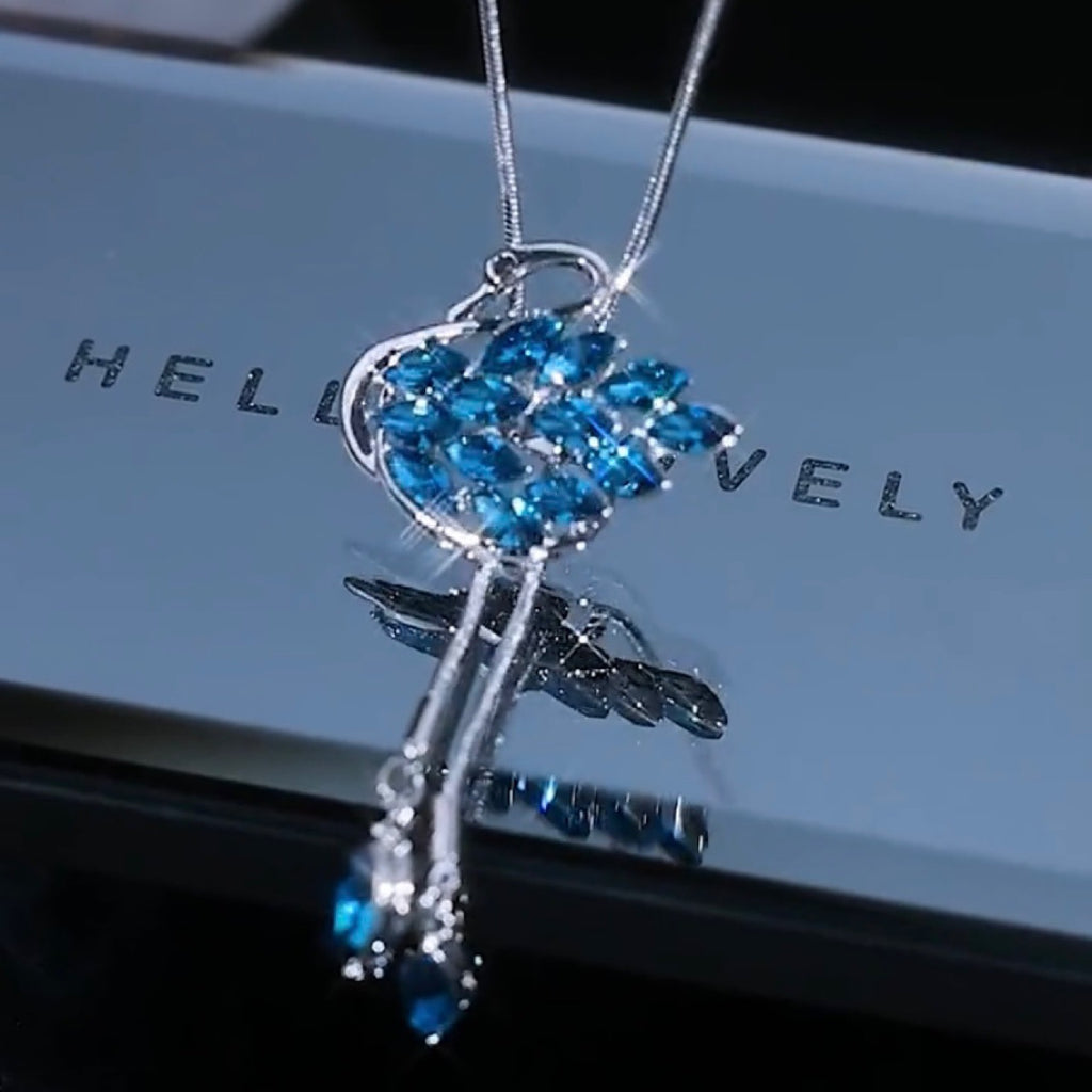 Women's Copper Alloy Swan Necklace