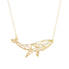Hollow Dolphin Necklace