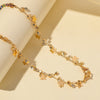 Colorful Diamond Chain Butterfly Mask Chain