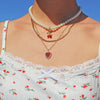 Pearl Necklace Couples Love Accessories Multilayer Necklace