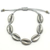 Ocean wind color alloy beach shell bracelet