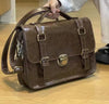 Student Schoolbag Backpack Autumn Winter Retro Buckle College Style Class Bag