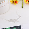 Hollow Dolphin Necklace