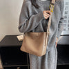 Wide Shoulder Strap Large Capacity Simple Fashion Female Bags