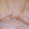 Love Necklace Couple Magnetic Stitching Necklace