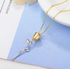 Ladies flower necklace