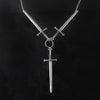 Three sword necklace