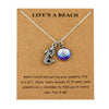 Starfish Shell Turtle Fish Shark Necklaces Women Men Beach