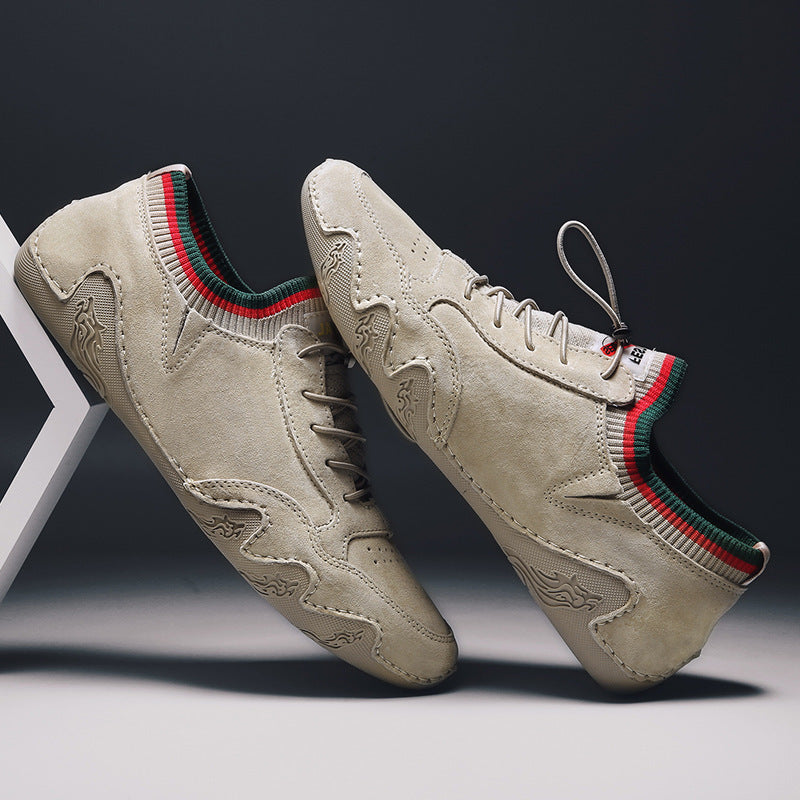 Autumn New Cold Sticky Shoes For Men One Foot Loose