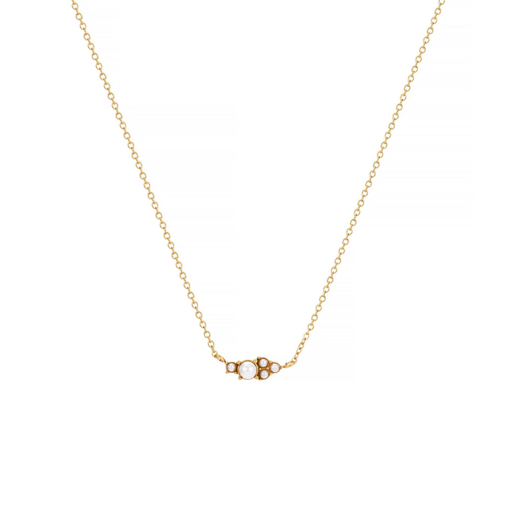 Twelve Birthstone Necklace Women's Simple Color Gem Necklace