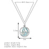 Fashion New Ladies Alloy Necklace Geometric Alloy Necklace