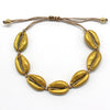 Ocean wind color alloy beach shell bracelet