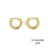 Classic Round Hoops Earrings