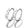 Angular Love Couple Ring Handmade Chinese Style Retro Men And Women Couple Rings