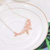 Hollow Dolphin Necklace