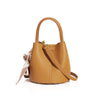 Genuine Leather Advanced Texture Bucket Bags Women