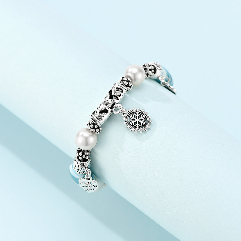 Fashion Long Bracelet All-match Pure Color Alloy Jewelry