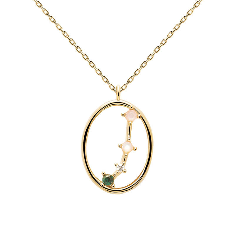 Necklace Ins Twelve Constellation Necklace Women's Exquisite Niche