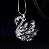 Little swan simple long necklace