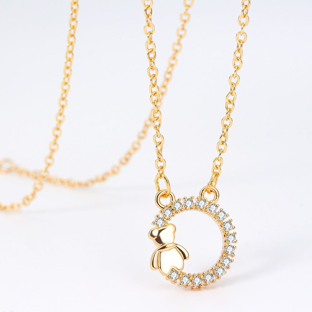 Beautiful Lady Necklace Net Red Clavicle Necklace