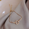 Zircon Flower Bracelet Women Zircon Flower Bracelet Women