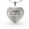 Daughter mother Necklace Princess clavicle chain