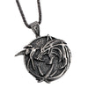 Wolf head necklace