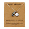 Starfish Shell Turtle Fish Shark Necklaces Women Men Beach