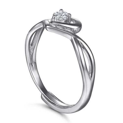 Adjustable Ring With Opening