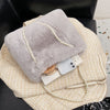 Women's Fashion Plush Pearl Shoulder Bag