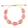 Ocean wind color alloy beach shell bracelet