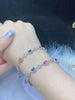 Natural Tourmaline Bracelet Candy Color Matching
