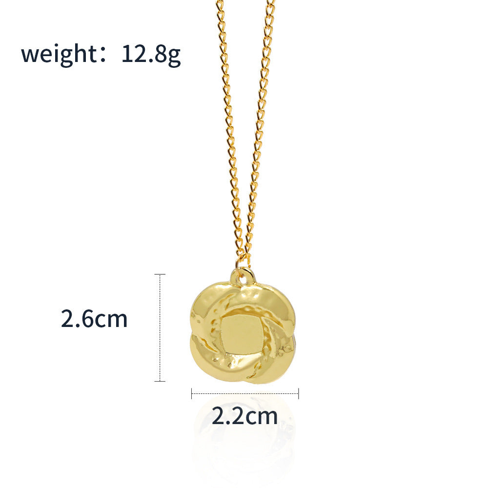 Chest Pendant Necklace Princess Thorn Flower