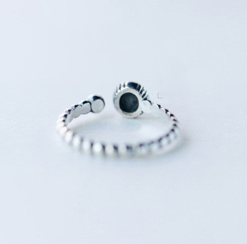 Black Epoxy Ring Finger Ring Wholesale Index Finger Ring