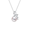 S925 Sterling Silver Fashion Swan Necklace