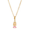 Fairy Princess Necklace Women's Fashion Colorful Zircon