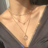 Multilayer Pearl Butterfly Necklace Multilayer Necklace Lady