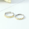 Adjustable Ring With Silver Opening
