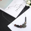 Fashion Party Necklace Women's Simple Resin Necklace