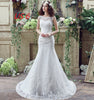 Bride Trailing Wedding Dress sexy Lace Mermaid Wedding DressW