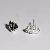 Lotus Natural Freshwater Real Pearl Earrings Long Earrings