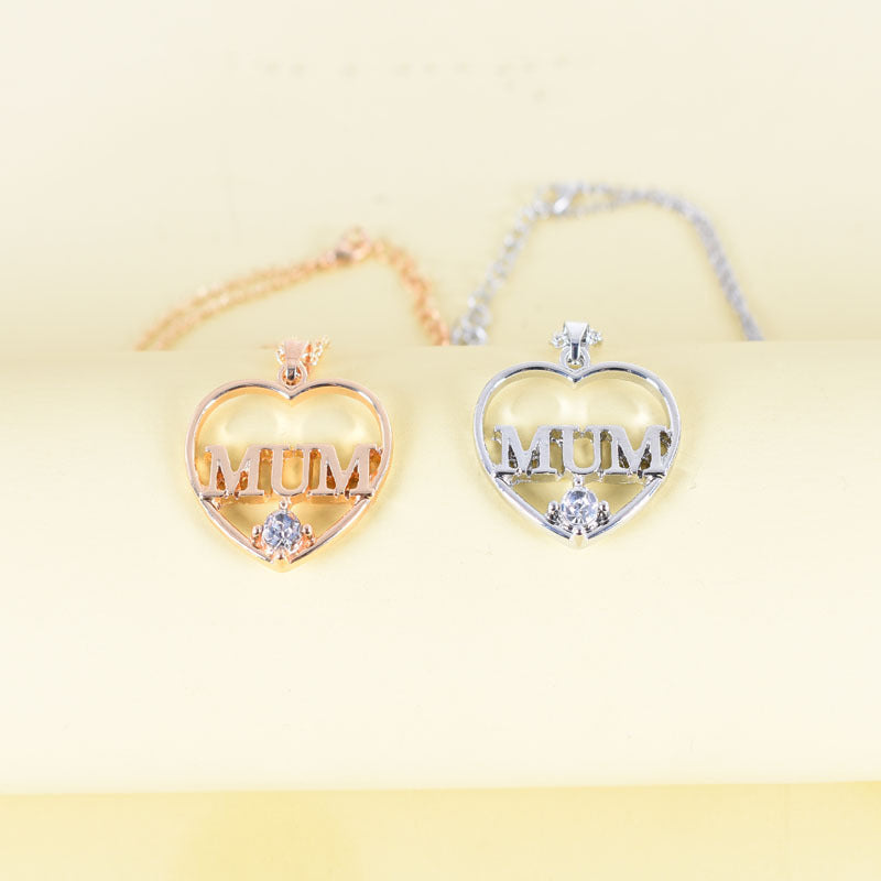 Eternal Love Heart Necklace Pendant Necklace