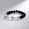 Black Volcanic Stone Bracelet Luminous Bead Bracelet